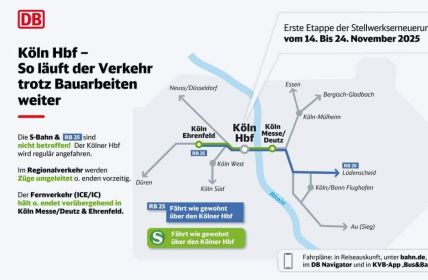 Softwarefehler verzögert ESTW-Inbetriebnahme Köln Hauptbahnhof in zwei Etappen (Foto: Deutsche Bahn AG)